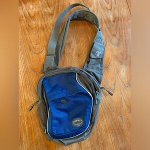 Osprey Veer Sling Blue and Gray Men's Bag